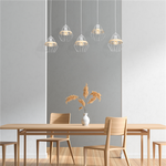 Lampa wisząca INDUSTRIALNA CLIFF WHITE 5xE27 MLP5520
