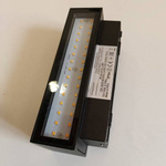 Kinkiet zewnętrzny UNIT LED czarny szer. 18cm