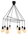 Lampa wisząca carna matowa 8x40W dwuobwodowa E27 Alto Candellux 38-70951