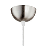 Lampa wisząca zwis DOLOMIT biały/chrom śr. 23cm