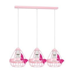 Lampa wisząca KAGO PINK 3XE27 MLP4928