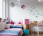 Lampa sufitowa do pokoju dziecka nowoczesna w stylu loft Edison Koszyk 2