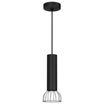 Lampa Wisząca DANTE, MLP7359, czarny/chrom, 1x8W LED GU10