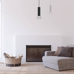 Lampa Wisząca DANTE, MLP7359, czarny/chrom, 1x8W LED GU10