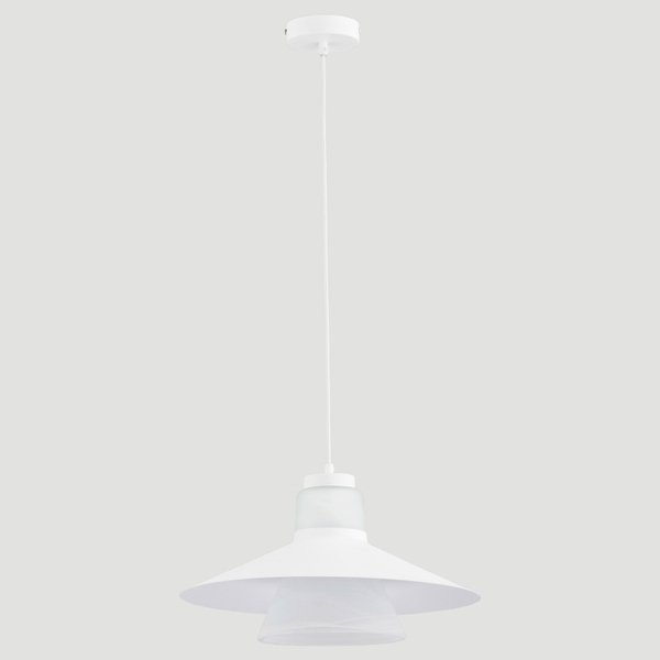 Nowoczesny lampa sufitowa MARVEL I biały śr. 40cm