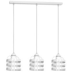 Lampa wisząca LISTWA LARS WHITE 3xE27 MLP792