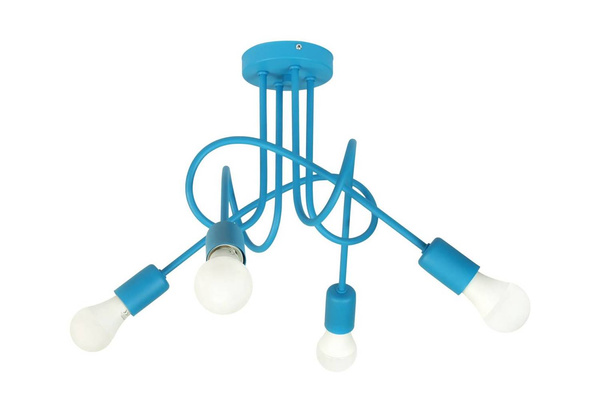  Lampa dziecięca turkusowa Mondo 4 Loft