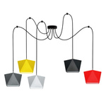 Lampa do pokoju dziecięcego typu pająk Diament 5