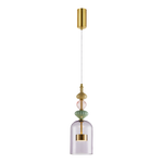 Lampa wisząca ARTE 12W LED śr. 13cm mosiądz