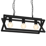 Lampa wisząca ARNOLD, MLP8563, czarna, 3x60W E27