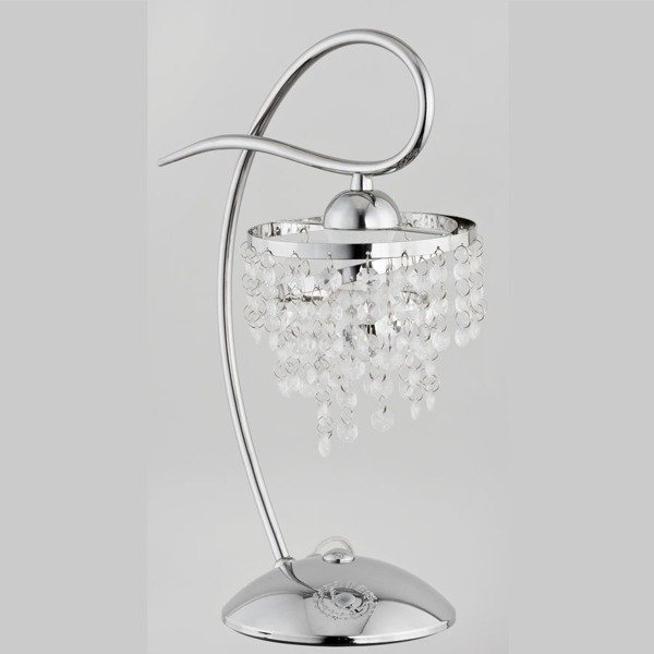 Lampa stołowa z kryształkami DIANA I