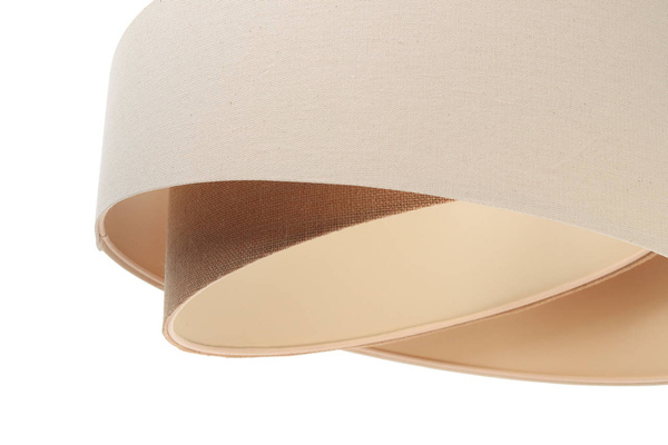 Lampa w stylu Boho asymetryczna kremowo- beżowa 