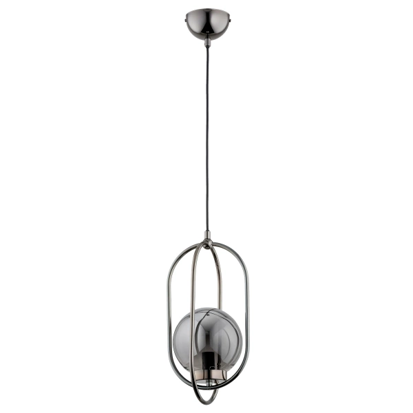 Lampa wisząca ALFA BINAR CHROM 1xE14 19cm | 61255