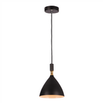 Nowoczesna lampa wisząca OTTO BLACK/GOLD 1xE27 ML6158