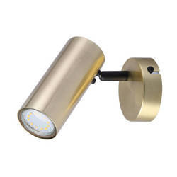Kinkiet mosiądz ruchomy metalowy spot Colly 91-01702