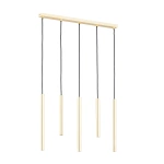 Lampa wisząca ALFA COLLET ZŁOTA 5xG9 LED 60cm | 63161