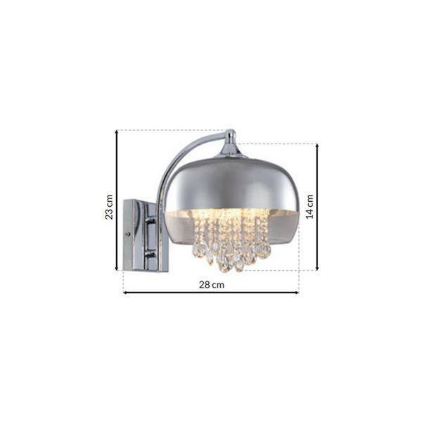 Nowoczesna lampa ścienna kinkiet LUNA ML3803