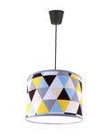 Lampa do pokoju dziecka z kolorowym z abażurem 