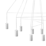 Lampa wisząca nad stół  IMBRIA WHITE X 10pkt