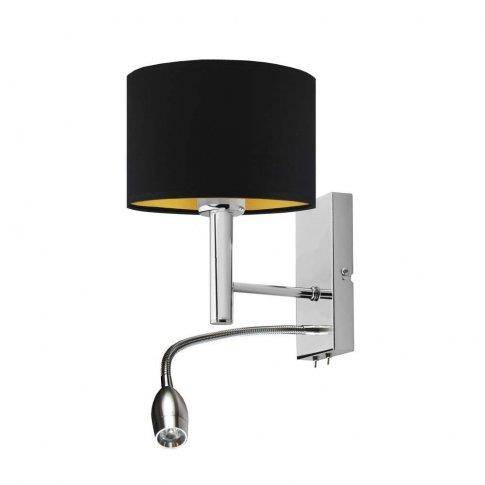 Kinkiet FLORYDA GOLD z panelem LED