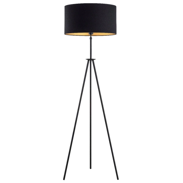 Lampa stojąca ALFA BRYZA CZARNA 1xE27 45cm | 9284