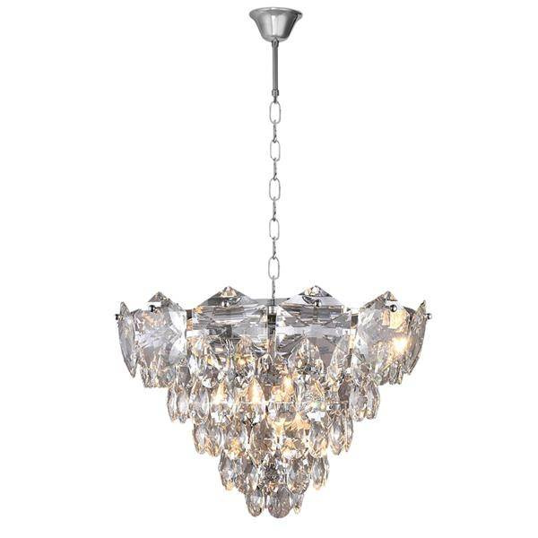 Żyrandol glamour SELENA CHROME ML5987