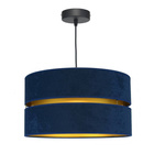 LAMPA SUFITOWA ZWIS ROYALO ABAŻUR GRANAT