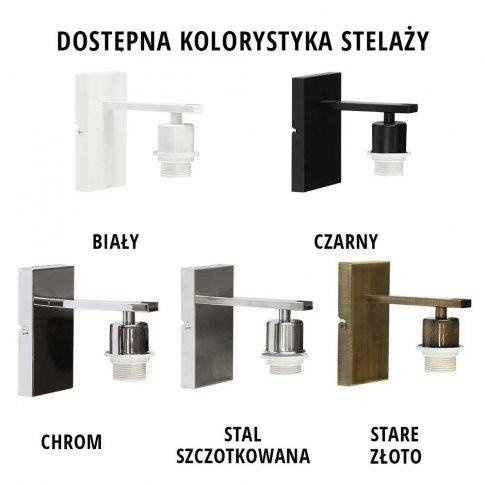 Różowy kinkiet do pokoju dziewczynki Malta