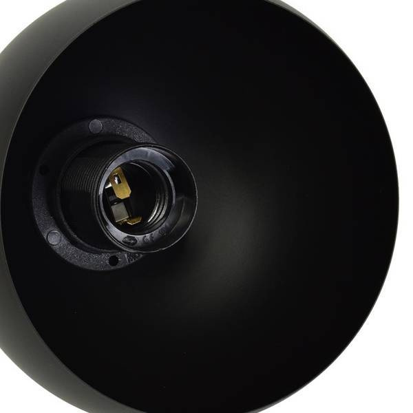 Lampa wisząca DAMA, MLP6540, czarny/drewno, 1x60W E27