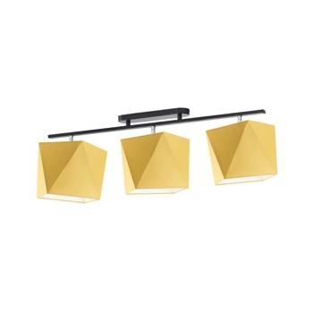 Lampa sufitowa do pokoju dziecięcego musztardowe abażury Pastelowy Diamencik