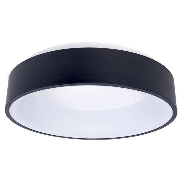Plafon lampa sufitowa nowoczesna OHIO 32W czarny śr. 60cm