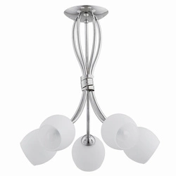 Lampa sufitowa ALFA BUENA CHROM 5xE14 43cm | 20195