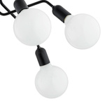 Lampa sufitowa COMBADO VI czarny śr. 54cm