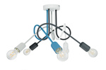 Lampa do pokoju dziecięcego kolorowa 1001/5MX5