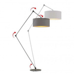 Nowoczesna regulowana lampa podłogowa BARI