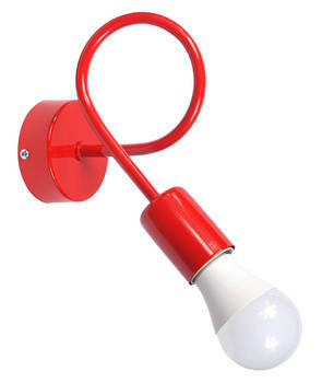 Kinkiet do pokoju dziecka czerwony Mondo 1