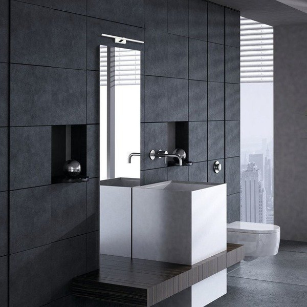 Kinkiet nad lustro Van GOGH black L 89,5cm