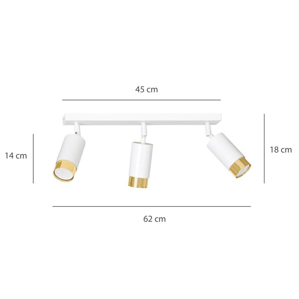 HIRO 3 WH/GOLD