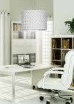 LAMPA SUFITOWA WISZĄCA CANDELLUX SUSAN 31-29843   E27 BIAŁY
