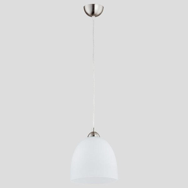 Lampa wisząca zwis DOLOMIT biały/chrom śr. 23cm