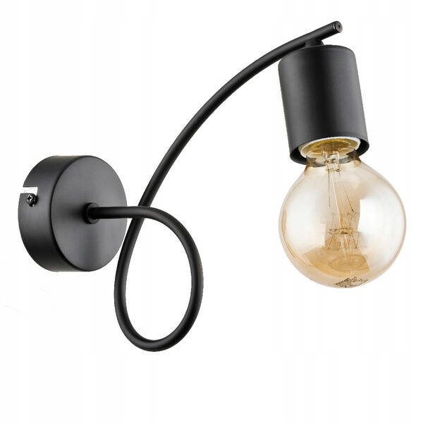 KINKIET LAMPA ŚCIENNA ALFA LUPO 28530 CZARNY