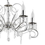 Żyrandol klasyczny świecznikowy ASTOR śr. 57cm chrom