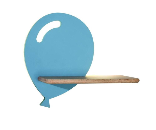 Lampa kinkiet półeczka 5W LED 4000K IQ Kids Baloon niebieski 21-84750