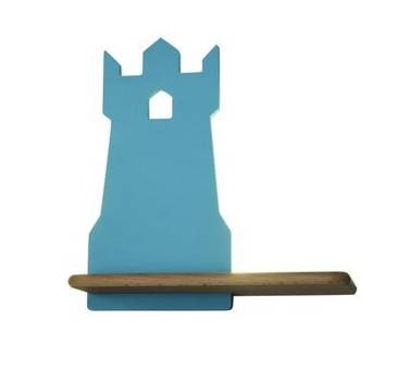 Lampa kinkiet półeczka 5W LED 4000K IQ Kids Tower niebieski 21-84729