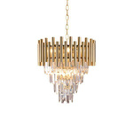 Żyrandol glamour MADISON GOLD ML5992