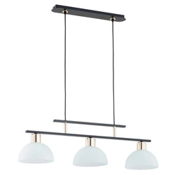 Lampa wisząca ALFA ETIUDA CZARNA 3xE27 22cm | 63003