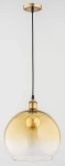 Lampa wisząca ALFA BETA ŻÓŁTA 1xE27 30cm | 61096