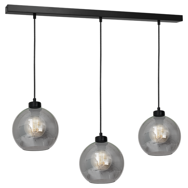 Nowoczesna lampa wisząca listwa SOFIA SMOKED MLP65800