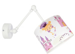 Lampa do pokoju dziewczynki różowa Wróżki Pająk 2