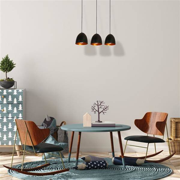 Nowoczesna lampa wisząca listwa VEGAS 3xE27 MLP5588